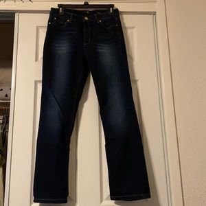 Women’s straight legged jeans